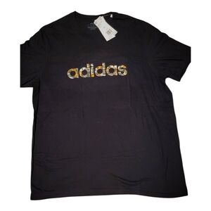NWT Adidad black/ neon orange camo lettering.XL